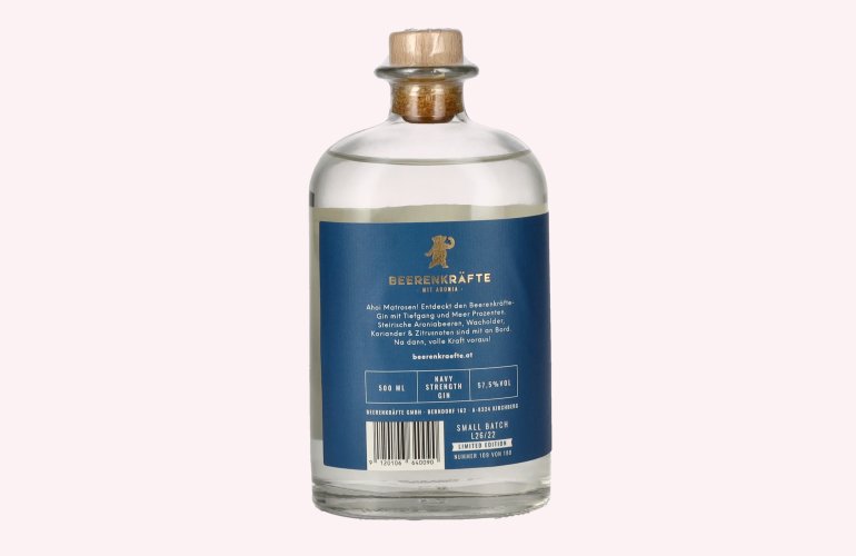 Beerenkräfte Gin Seebär Edition 57,5% Vol. 0,5l