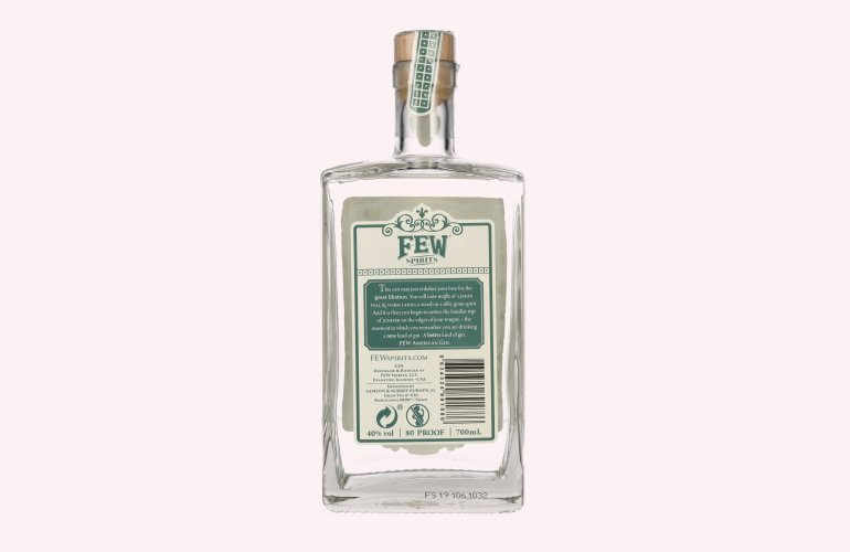 FEW American Gin 40% Vol. 0,7l