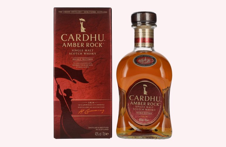 Cardhu AMBER ROCK Double Matured Single Malt 40% Vol. 0,7l in Geschenkbox