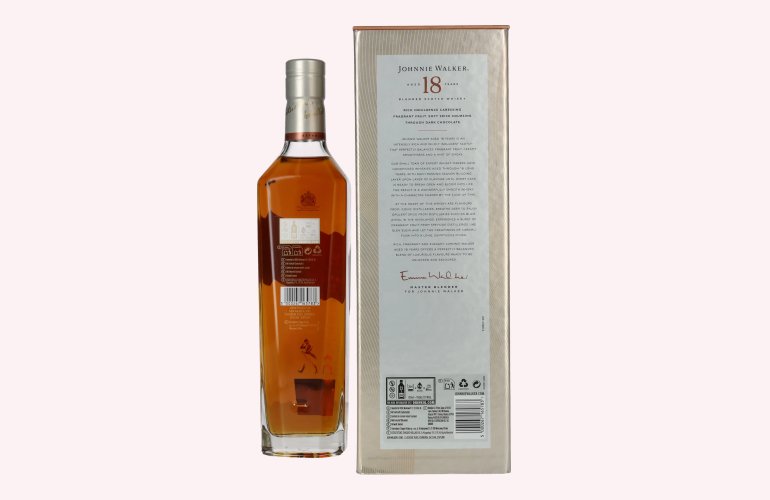 Johnnie Walker 18 Years Old Blended Scotch Whisky 40% Vol. 0,7l in Giftbox