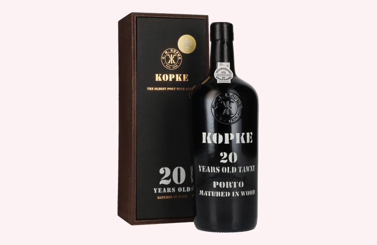 Kopke 20 Years Old TAWNY Porto 20% Vol. 0,75l in Holzkiste