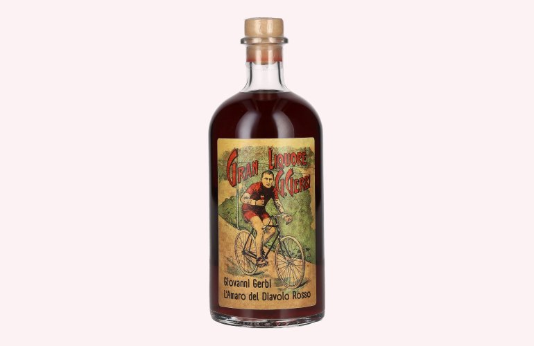 Dellavalle Gran Liquore G. Gerbi L'AMARO DEL DIAVOLO ROSSO 25% Vol. 0,7l