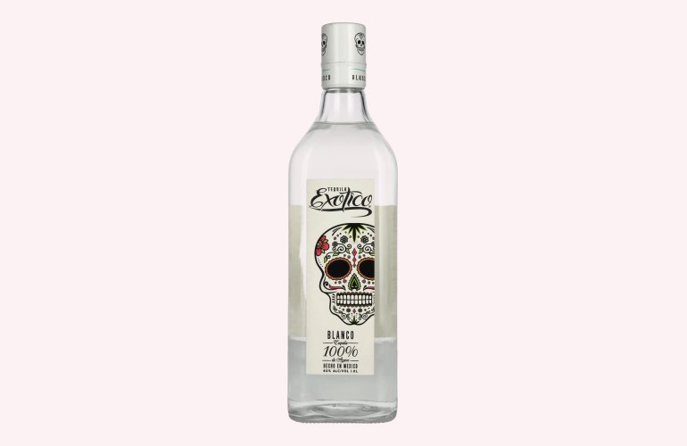 Exotico Tequila Blanco 100% Puro de Agave 40% Vol. 1l