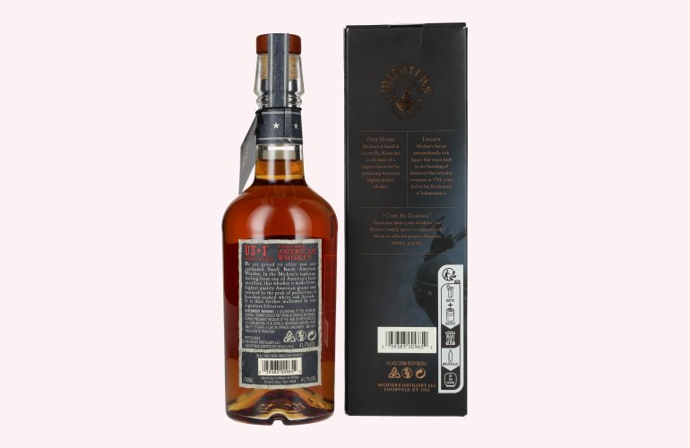 Michter's US*1 Small Batch Unblended American Whiskey 41,7% Vol. 0,7l en boîte cadeau
