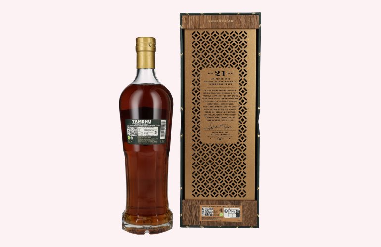 Tamdhu 21 Years Old Speyside Single Malt Limited Release 47,5% Vol. 0,7l in geschenkverpakking