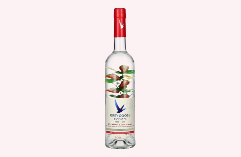 Grey Goose Essences STRAWBERRY & LEMONGRASS Flavored Vodka 30% Vol. 0,7l