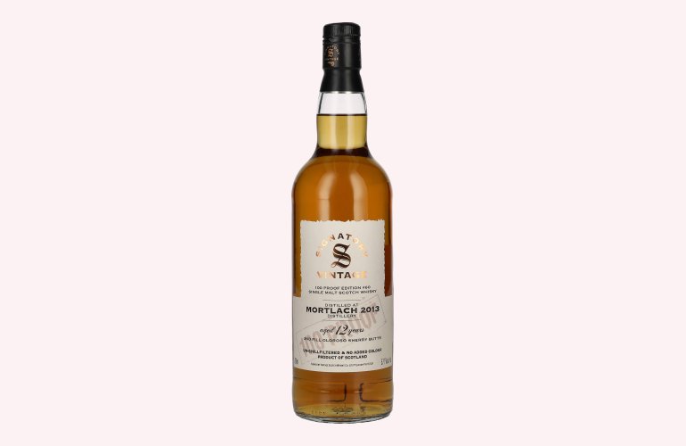 Signatory Vintage 100 Proof Edition MORTLACH 12 Years Old Single Malt #60 2013 57,1% Vol. 0,7l