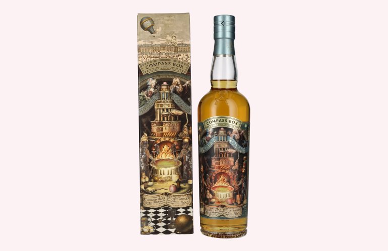Compass Box BRÛLÉE ROYALE Blended Malt Scotch Whisky 49% Vol. 0,7l in Giftbox