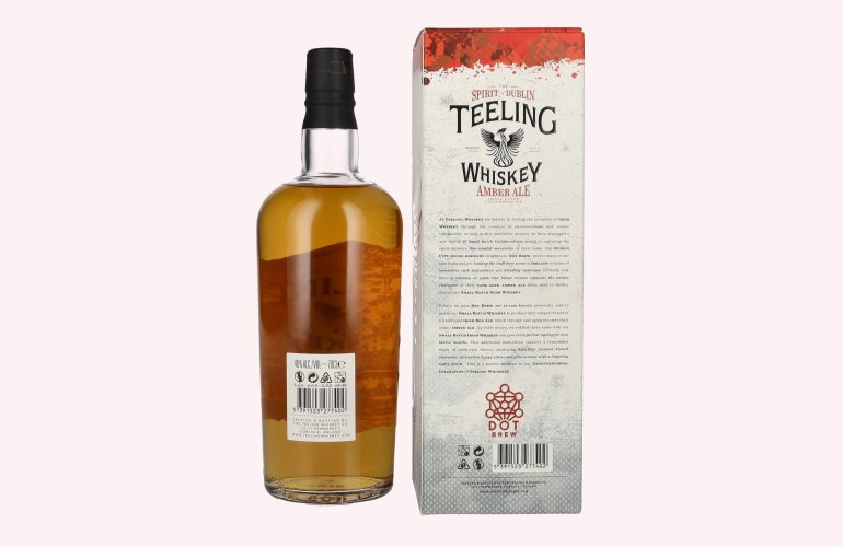 Teeling AMBER ALE Small Batch Collaboration Irish Whiskey 46% Vol. 0,7l in Geschenkbox
