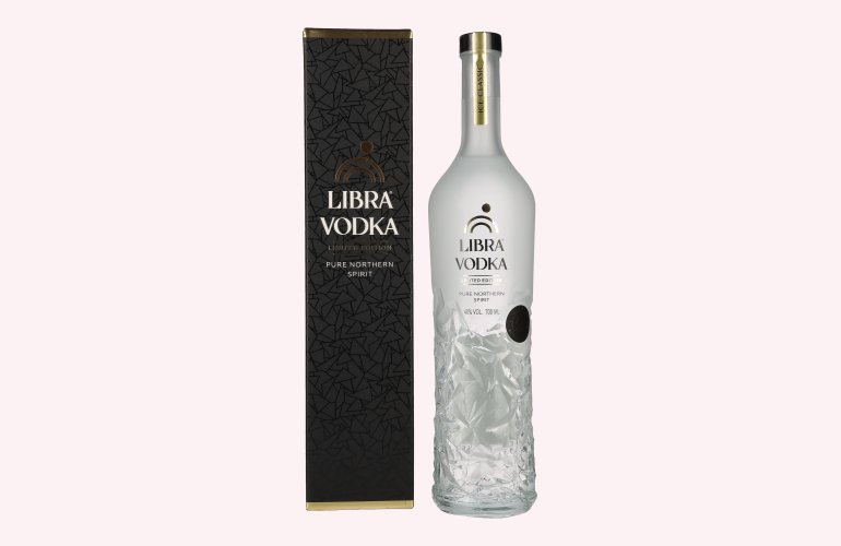 Libra Vodka Limited Edition 40% Vol. 0,7l en boîte cadeau