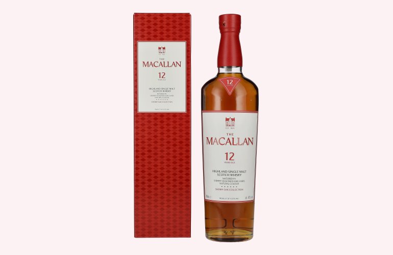 The Macallan 12 Years Old SHERRY OAK CASK 40% Vol. 0,7l in Geschenkbox