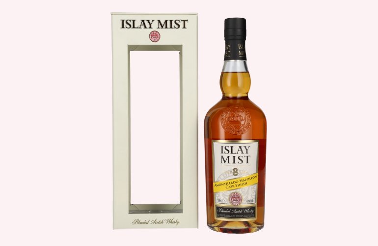 Islay Mist 8 Years Old Blended Scotch Whisky 43% Vol. 0,7l in geschenkverpakking