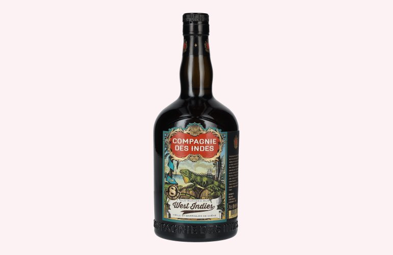 Compagnie des Indes WEST INDIES 8 Years Old Blended Rum 40% Vol. 0,7l