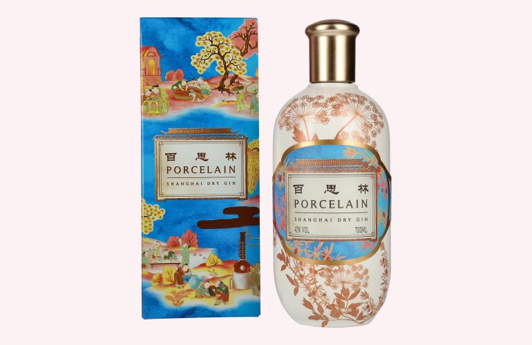 Porcelain Shanghai Dry Gin 43% Vol. 0,7l in Geschenkbox