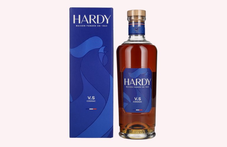 Hardy V.S Fine Cognac 40% Vol. 0,7l in geschenkverpakking