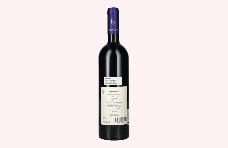 Djokovic Syrah 14,5% Vol. 0,75l