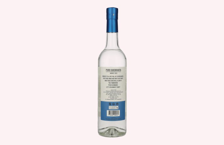 Pisco Hermano Puro Quebranta 42% Vol. 0,7l