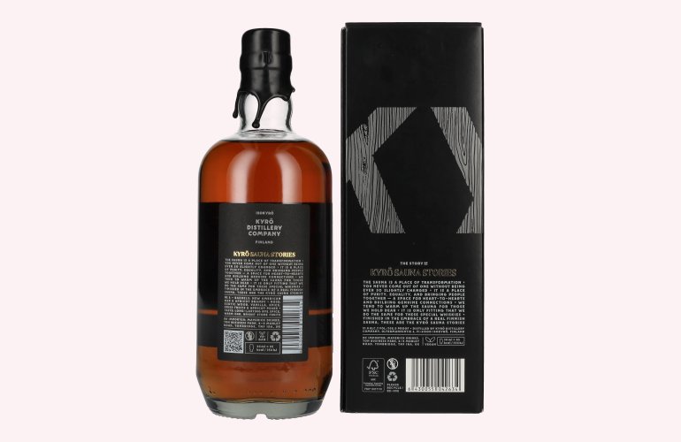 KYRÖ SAUNA STORIES Apricot Brandy Cask Finish No. 2 51% Vol. 0,7l in Giftbox