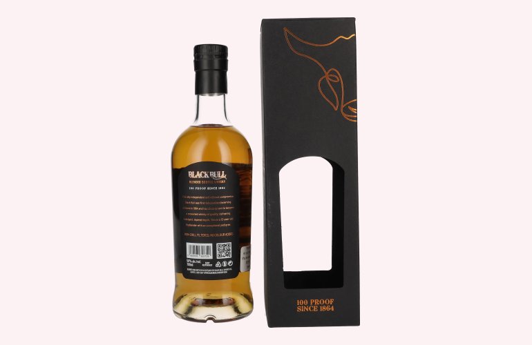 Duncan Taylor Black Bull 12 Years Old Blended Scotch Whisky 50% Vol. 0,7l in geschenkverpakking