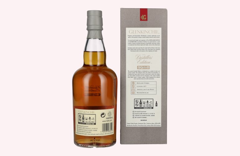 Glenkinchie The Distillers Edition Double Matured 2021 43% Vol. 0,7l in geschenkverpakking