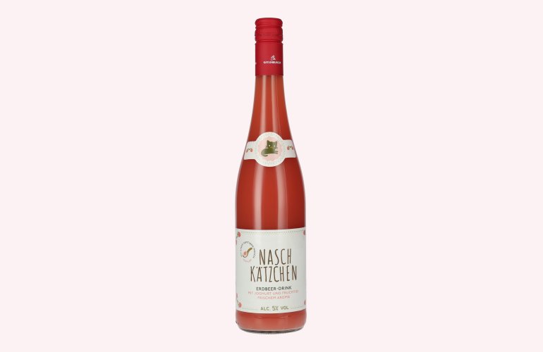Katlenburger Naschkätzchen Erdbeer-Drink 5% Vol. 0,75l