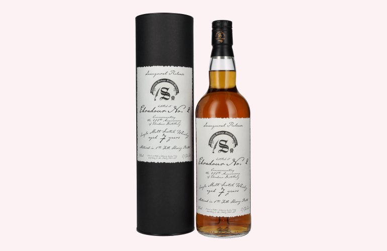 Signatory Vintage Edradour Inaugural Release No. 2 7 Years Old 200th Anniversary 57,1% Vol. 0,7l in Geschenkbox