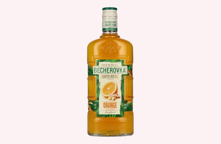 Becherovka Orange & Ginger Fruits and Herbs Liqueur 20% Vol. 0,5l