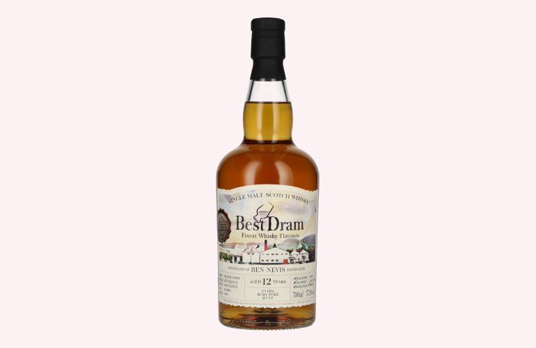 Best Dram 12 Years Old Ben Nevis 1st Fill Ruby Port Butt Single Malt #1982 2012 57,8% Vol. 0,7l