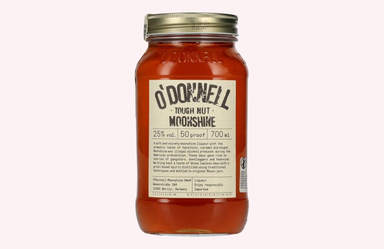 O'Donnell Moonshine TOUGH NUT Liqueur 25% Vol. 0,7l