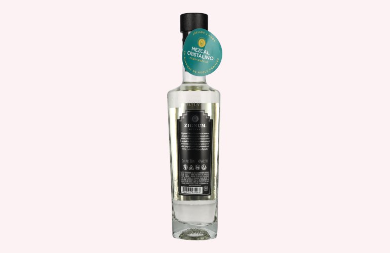 Zignum Mezcal Añejo Cristalino 100% Agave Angustifolia DOP 40% Vol. 0,7l