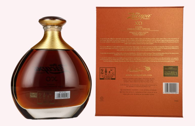 Ron Zacapa Centenario XO Solera Gran Reserva Especial 40% Vol. 0,7l in geschenkverpakking