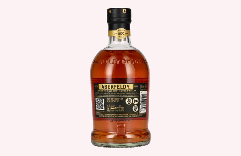 Aberfeldy 16 Years Old Highland Single Malt MADEIRA CASK FINISH 40% Vol. 0,7l