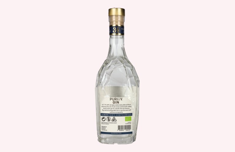 Purity 34 CRAFT NORDIC NAVY STRENGTH Organic Gin 57,1% Vol. 0,7l