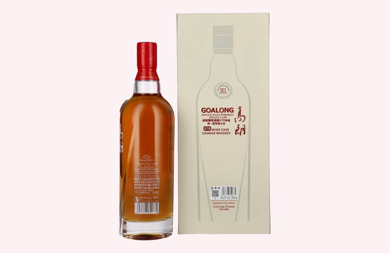 GOALONG Single Malt STR WINE CASK Chinese Whisky 46,5% Vol. 0,7l in Giftbox