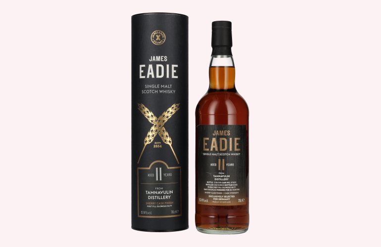 Tamnavulin 11 Years Old James Eadie 1st OLOROSO BUTT FINISH Single Malt #373071 2013 57,4% Vol. 0,7l in geschenkverpakking