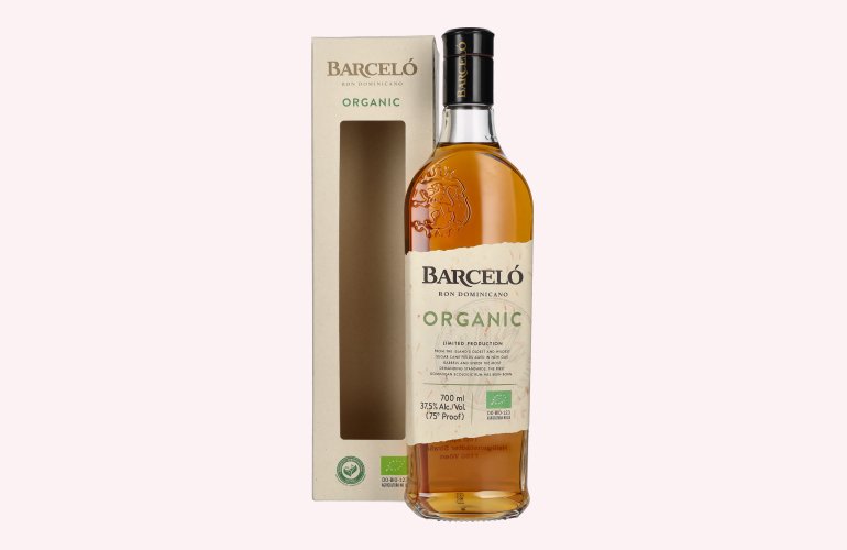 Barceló Organic Ron Dominicano Limited Production 37,5% Vol. 0,7l en boîte cadeau