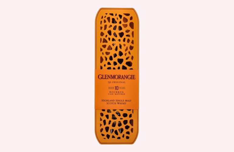 Glenmorangie THE ORIGINAL 10 Years Old Highland Single Malt 40% Vol. 0,7l in Tinbox Giraffe Design