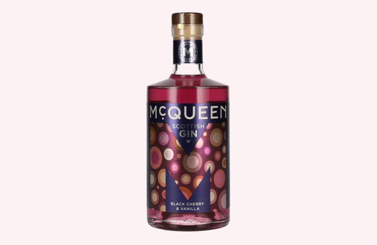 McQueen Black Cherry & Vanilla Scottish Gin 37,5% Vol. 0,7l
