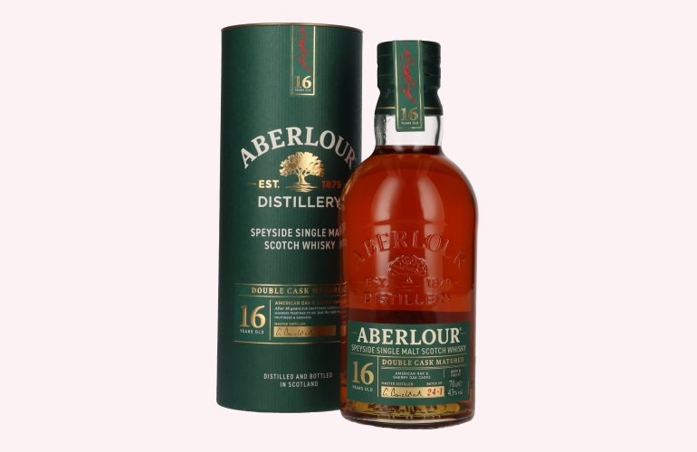 Aberlour 16 Years Old DOUBLE CASK MATURED 43% Vol. 0,7l in Giftbox