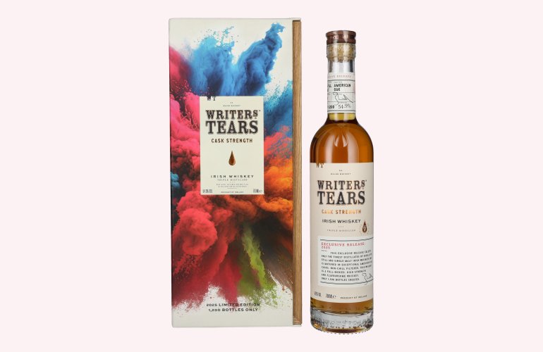 Writer's Tears CASK STRENGTH Irish Whiskey Exclusive Release 2025 54,9% Vol. 0,7l in geschenkverpakking