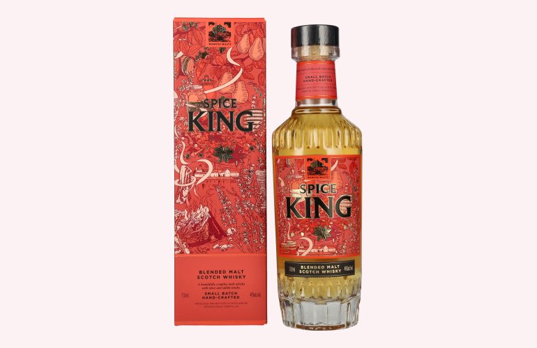 Wemyss Malts SPICE KING Blended Malt Scotch Whisky 46% Vol. 0,7l en boîte cadeau