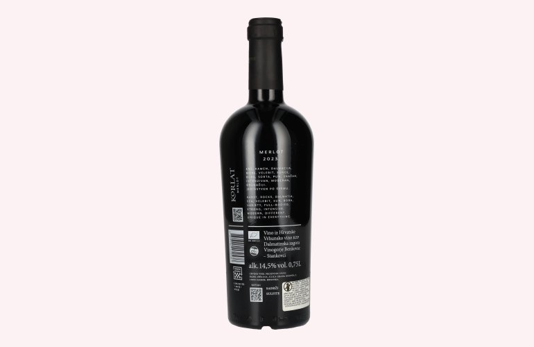 Korlat Vinarija Benkovac Merlot 2023 14,5% Vol. 0,75l