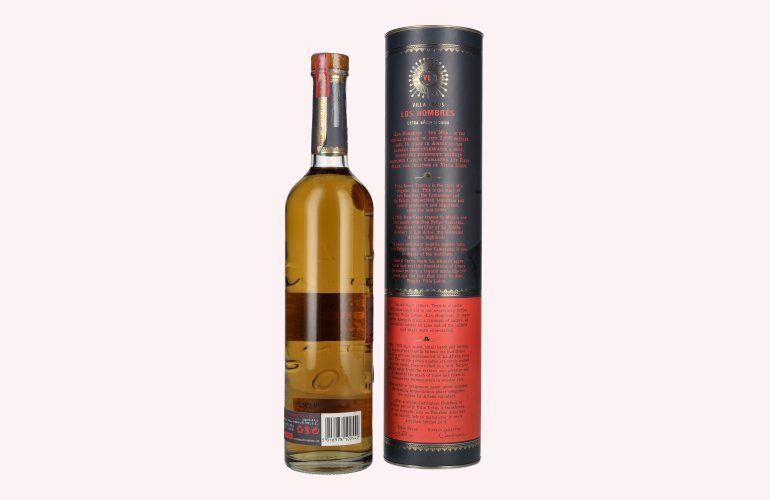 Villa Lobos Tequila LOS HOMBRES 10 Años Extra Añejo Edición Limitada 40% Vol. 0,7l in Geschenkbox