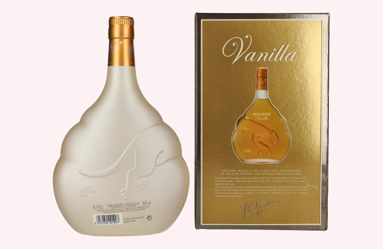 Meukow Vanilla Liqueur au Cognac 30% Vol. 0,7l in Giftbox