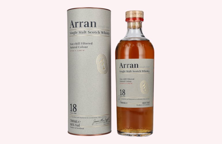 Arran 18 Years Old Single Malt 46% Vol. 0,7l in Geschenkbox