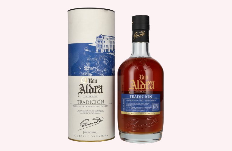 Ron Aldea TRADICIÓN Ron de Edición Limitada 43% Vol. 0,7l in Giftbox