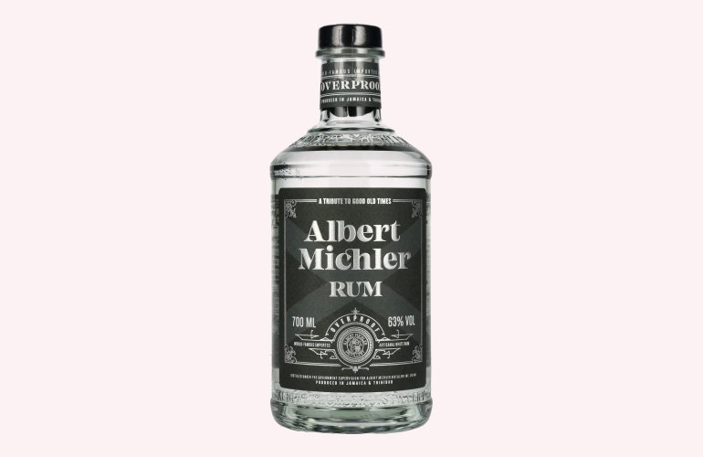 Albert Michler Rum Overproof Artisanal White Rum 63% Vol. 0,7l