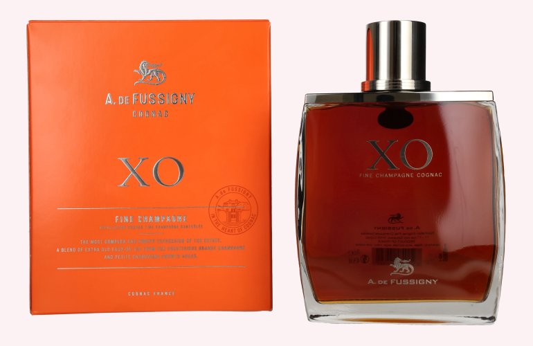 A. de Fussigny XO Fine Champagne Cognac 40% Vol. 0,7l en boîte cadeau