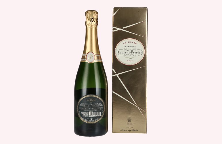Laurent Perrier Champagne LA CUVÉE Brut 12% Vol. 0,75l in geschenkverpakking