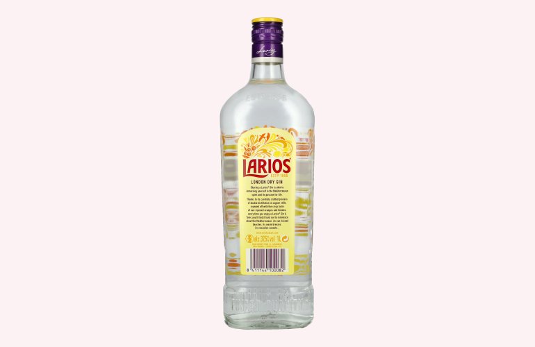 Larios Gin Mediterránea London Dry Gin 37,5% Vol. 1l
